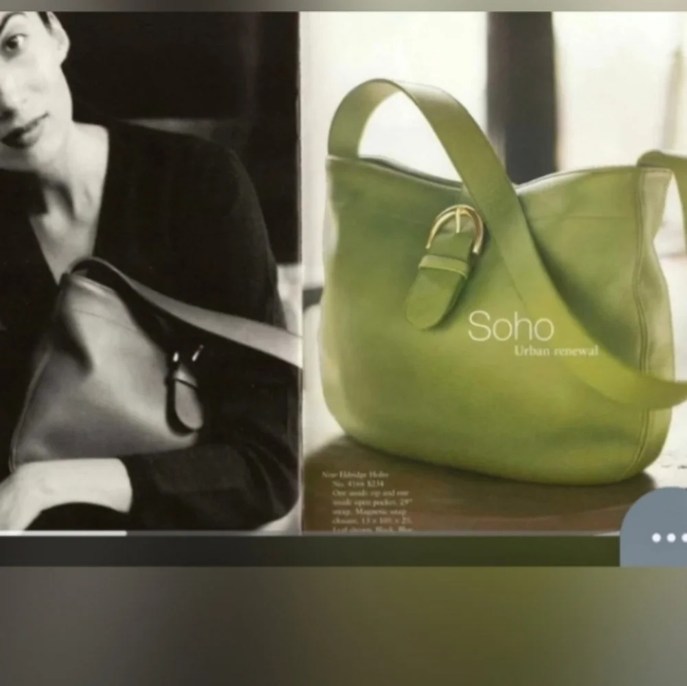 VINTAGE COACH 1997 ELDRIDGE HOBO TOTE BAG - Picture 16 of 17